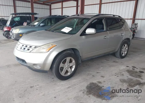 2003 Nissan Murano Sl z USA, uszkodzony, nr VIN JN8AZ08T83W112155
